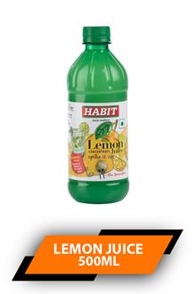 Habit Lemon Juice 500ml